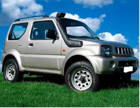 Zvýšené sání - Suzuki Jimny 1998-2018  benzín G13B
