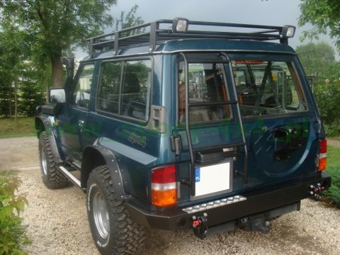Zadní pevnostní nárazník - Nissan Patrol Y60 1989-1997