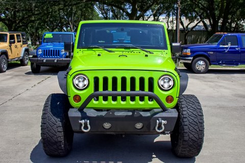 Přední LED světla 7" Jeep Wrangler JK 2007-2018