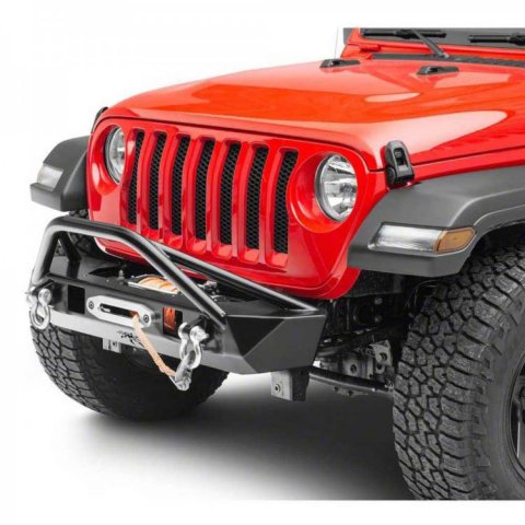 Přední ocelový nárazník Poison Spyder Bruizer pro Jeep Wrangler JK 2 i 4 dveře 07-18