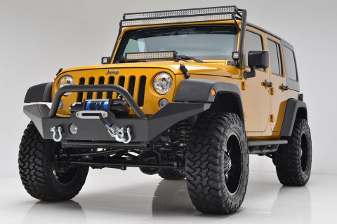 Přední ocelový 4mm nárazník pro JEEP WRANGLER JK 2007-2018