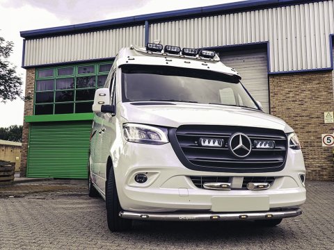 Sada světel do masky Mercedes Sprinter (2018+) Triple-R 750