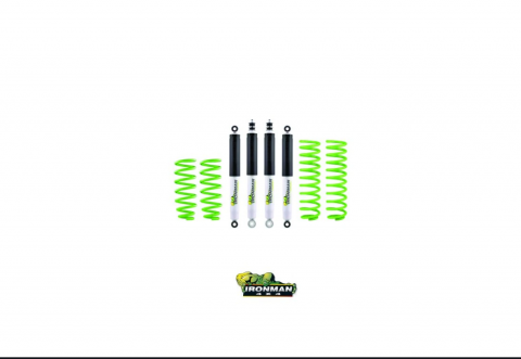 Nissan Patrol Y60 5dveře Sada podvozku IRONMAN4X4 Nitrogas +0-110kg/+400-600kg