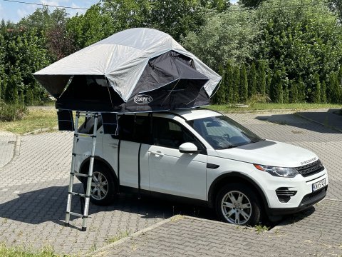 VÝPRODEJ - Střešní stan INDIANA (den a noc) s antikondenzační rohoží, 160 cm krátká verze, VÝSTAVNÍ KUS ZE SHOWROOMU